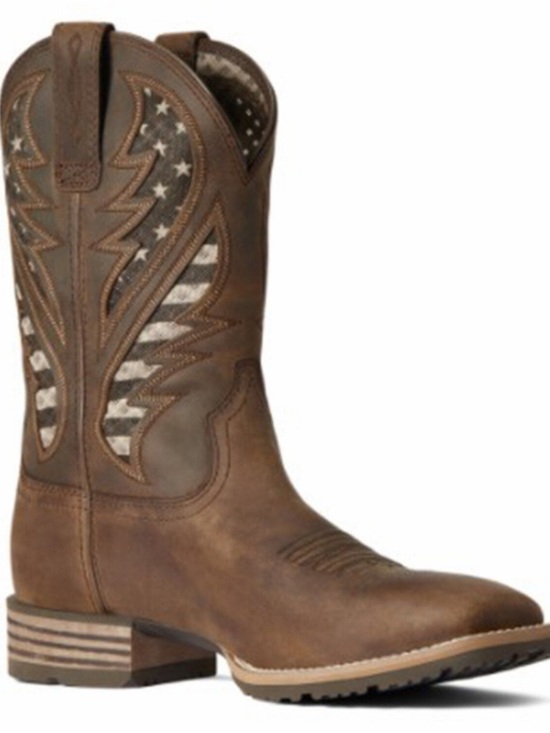 Ariat Other - ARIAT MEN'S HYBRID VENTTEK PERFORMANCE WESTERN BOOTS BROAD SQUARE TOE